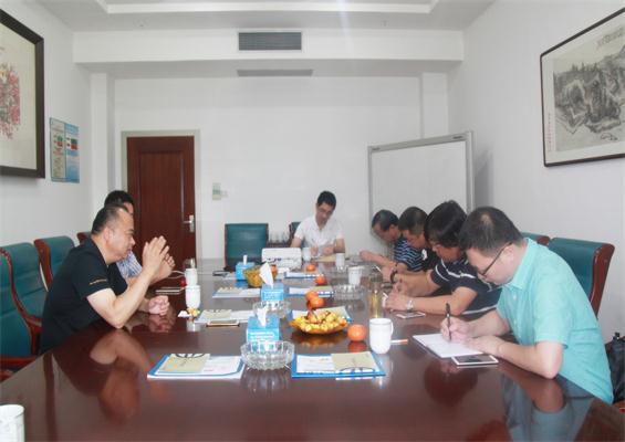 桐鄉(xiāng)市副市長(zhǎng)朱偉強(qiáng)一行蒞臨公司考察調(diào)研