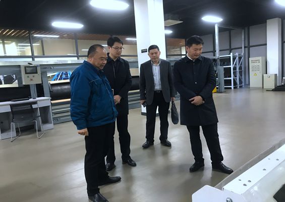 江蘇省阜寧縣領導一行蒞臨公司考察調(diào)研