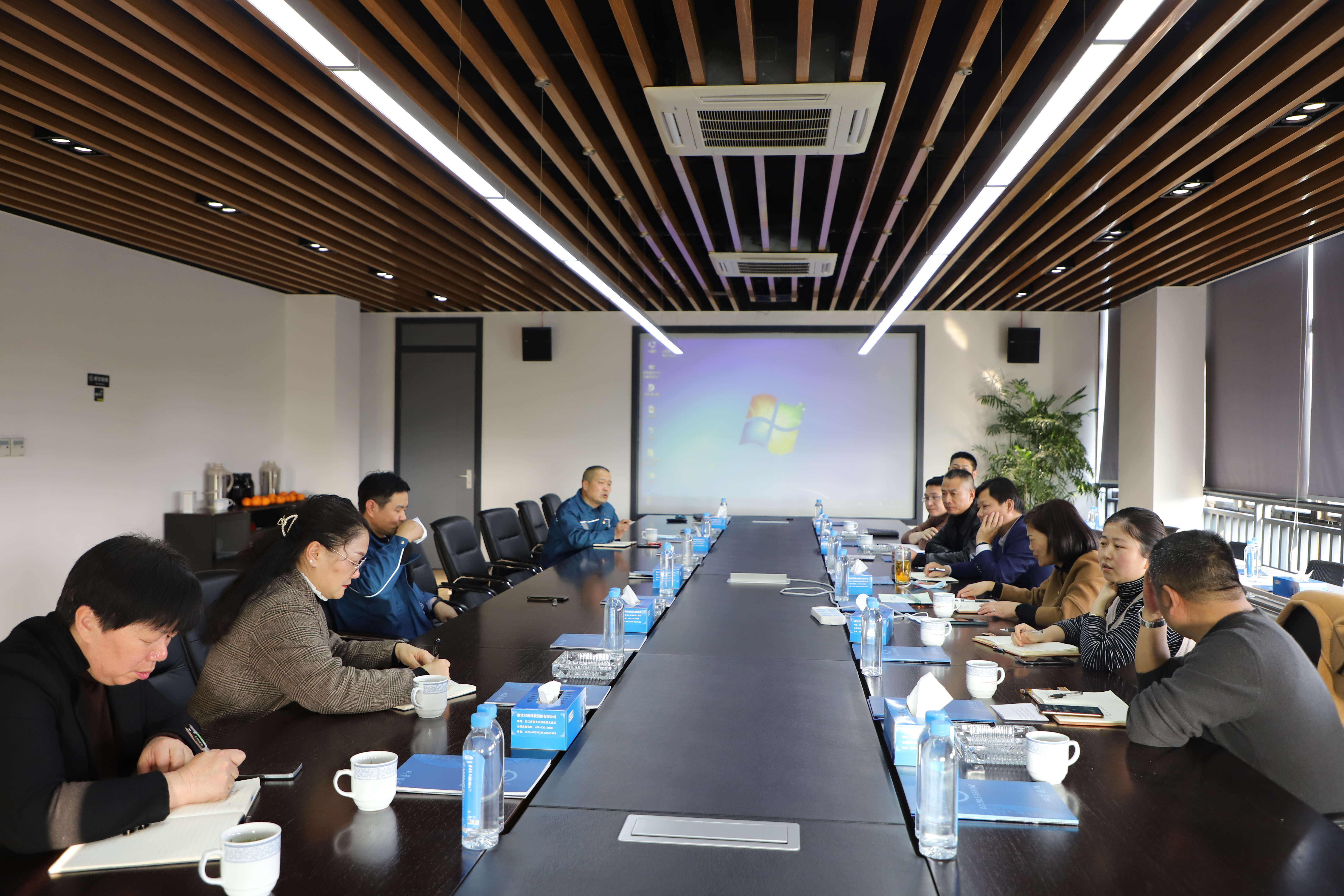 市人社局沈建良局長一行蒞臨雙箭股份調(diào)研指導(dǎo)